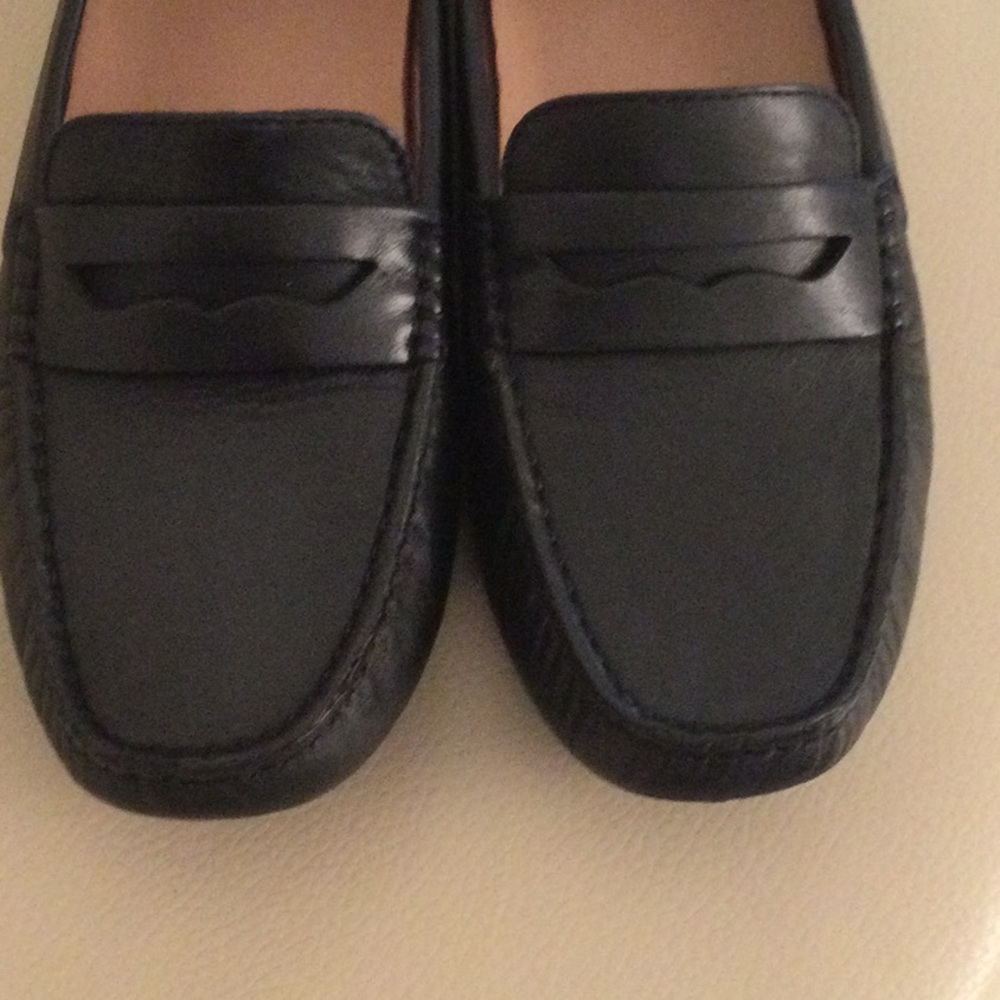 NATURALIZER GENUINE LEATHER Black Loafers 7.5M